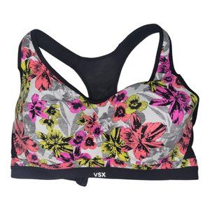 Vsx Sport bra wrap underwire molded floral 34DDD 34F